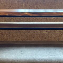 檜の一枚板テーブル　配送不可