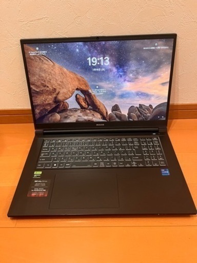 ノートパソコン　17インチ メモリ32GB SSD1TB LANポート有　Windows11 MOUSE K7\n