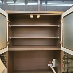 ニトリ/NITORI キッチンボード 幅80cm コパン80 ブラウン 木目模様 2枚