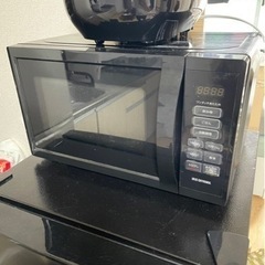 炊飯器、電子レンジ、冷蔵庫セット