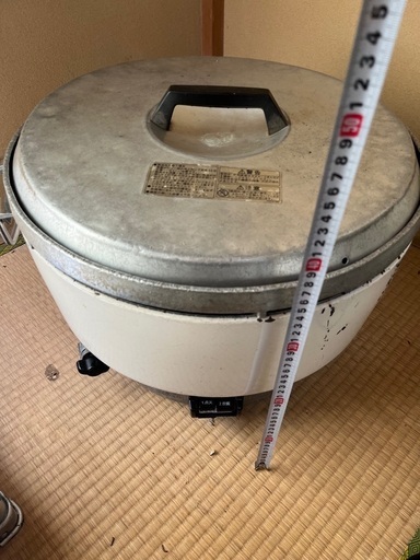 大型LPガス炊飯器