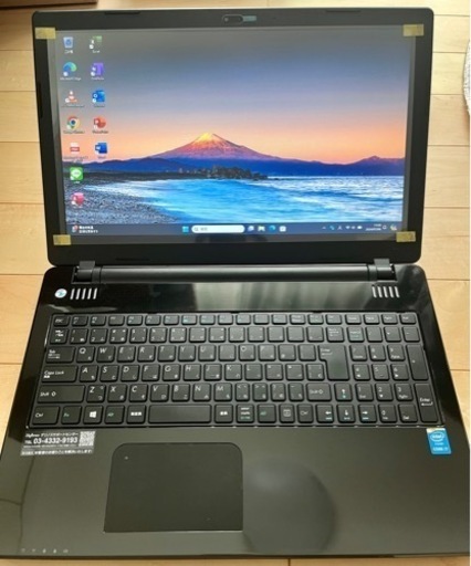美品 ドスパラ Corei5 8GB 新品SSD 500GB Office2021 生成AI ノートPC