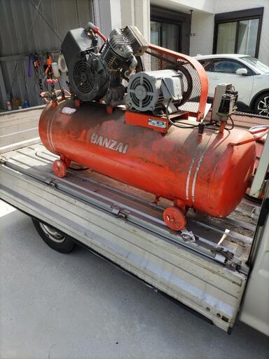 バンザイ　BANZAI エアーコンプレッサー　2.2kw ジャンク