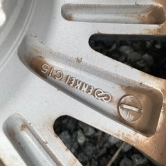 日産　C26 セレナ　ハイウェイスター　S-HYBRID 後期　純正　ホイール　バリ山　タイヤセット