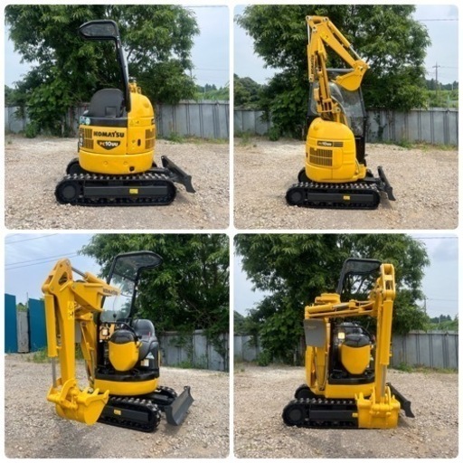 コマツ☆ミニ ユンボ☆PC10uu-5☆2013年☆1t クラス☆時間370hr