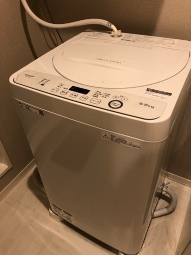 決まりました★SHARP全自動電気洗濯機