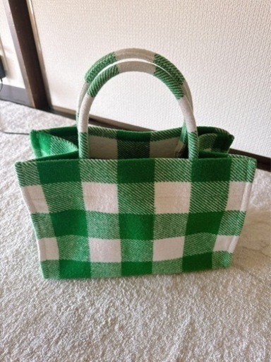 ツルバイマリコオイカワ　Aimee\n チェックトートバッグ　新品
