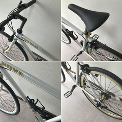 【サブスク利用も可能❕】700×28C - ホワイト /　LIG【整備済み】29001A