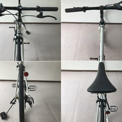 【サブスク利用も可能❕】700×28C - ホワイト /　LIG【整備済み】29001A