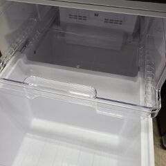 J7266 ☆6ヶ月保証付☆ SHARP シャープ 2ドア冷蔵庫 SJ-D15H-H グレー