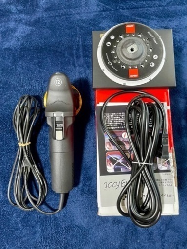 RUPES BR112AES ルペス　ポリッシャー　カスタム品　新品バフ9枚