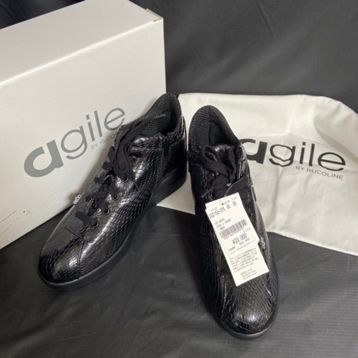【新品】 agile by RUCOLINE 厚底シューズ 39 レディース