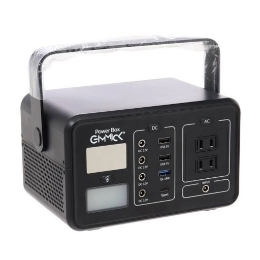 新品未使用GIMMICK ギミック アウトドア用軽量型 ポータブル電源 GMP-2500
