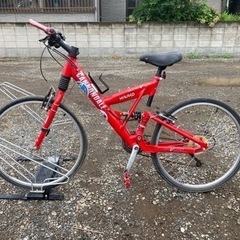 自転車 GIANT 27変速 クロスバイク【9650342】