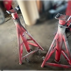 取引中:ジャッキスタンド　リジットラック　大型用  2脚セット