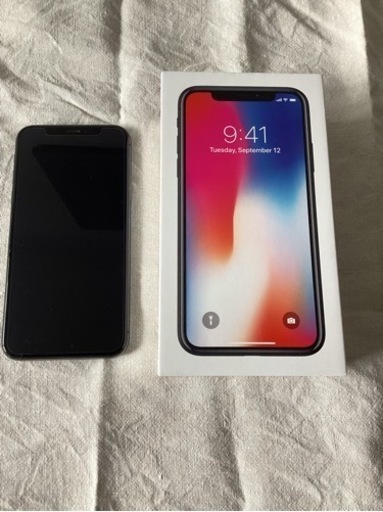【取引中】iPhoneＸ　256