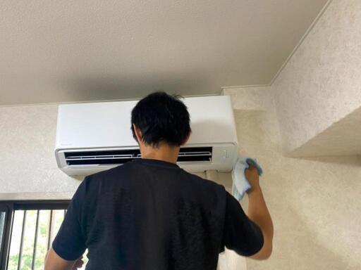エアコン取り外し、取付！?