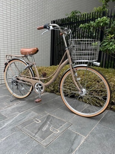 【お取引済み】26インチ あさひサイクル 6段変速 フェリーク　自転車
