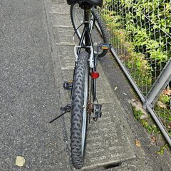 【リサイクルショップどりーむ鹿大前店】No1517　クロスバイク　26×1.95　GAZELLE MTB　ブラック　