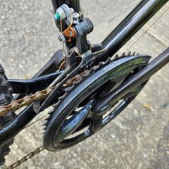 【リサイクルショップどりーむ鹿大前店】No1517　クロスバイク　26×1.95　GAZELLE MTB　ブラック　