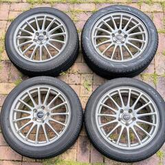 235/50R18 夏タイヤ アルファード ヴェルファイア 4本 ECO FORME 7.5J 