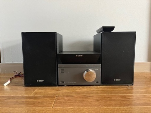 SONY オーディオスピーカー　CD ラジオ　コンポ