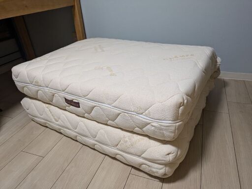 天然ラテックス　マットレス　中古美品