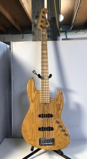 【現状品】29.Bacchus バッカス ベース 5弦 Hand Crafted equipment GLOBAL SERIES