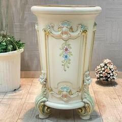 【 全国発送可能！ 】逸品！【 SILIK 】シリック 最高級傘立て 約20万円 アイボリー系