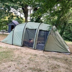 ノルディスク　レイサ6 ダスティグリーン　らくらくトンネルテント　5人家族