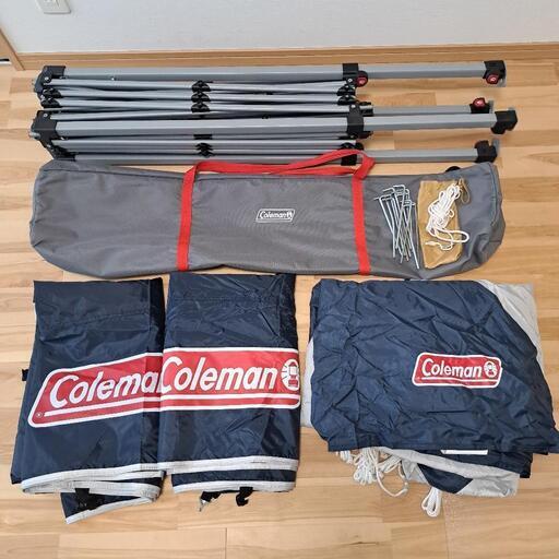 Coleman インスタントバイザーシェードM+サイドウォール2枚