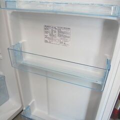 2ドア冷蔵庫 138L 2021年製 アビテラックス AR-143E ホワイト 直冷式 札幌市 白石店