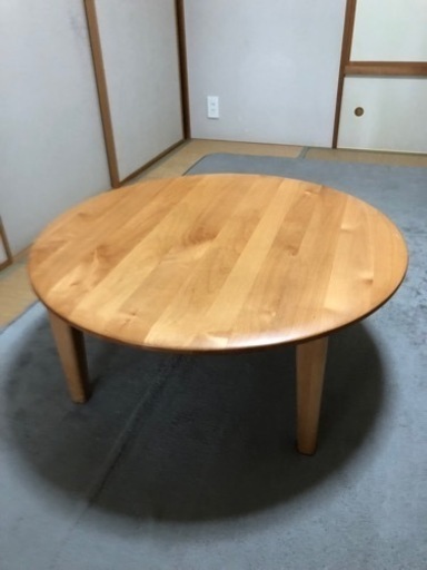 折りたたみローテーブル
