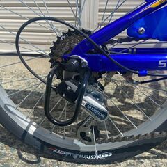【新品★未使用】子供用マウンテンバイク　シマノ6段ギア　20インチ　ブルー