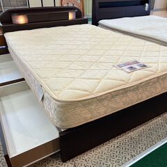 【愛品館八千代店】Sealy　シーリー　ダブルベッド