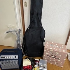 （取引き中）エレキベースセット　アンプ