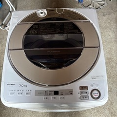 シャープ全自動洗濯機 7キロ