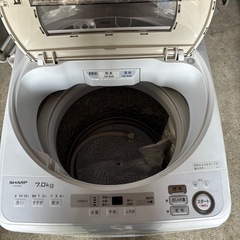 シャープ全自動洗濯機 7キロ