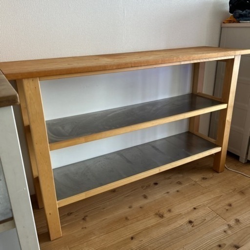 IKEA キッチンカウンター収納棚