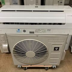 K05446 中古エアコン シャープ 2020年製 主に6畳用 冷房能力 2.2KW 