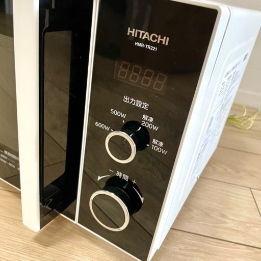 美品 - 日立 HITACHI 電子レンジ 22L HMR-TR221-Z5