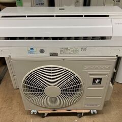 K05447 中古エアコン シャープ 2020年製 主に6畳用 冷房能力 2.2KW 