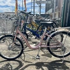 No.142 ブリヂストン 自転車（22型） CAL22T整備済み
