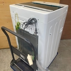 Haier 全自動洗濯機 4.5kg 中古品 一人暮らし 簡易清掃済み 動作確認済み JW-C45A-W