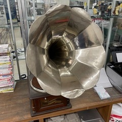 蓄音機 三光堂 ラッパ付 ※2400010414145 蓄音機 三光堂 ラッパ付 ※2400010414145