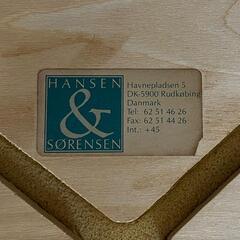 【 全国発送可能！ 】逸品！ハンセン＆ソーレンセン チェアマン 約25万 布張 ヘンリック・テングラー