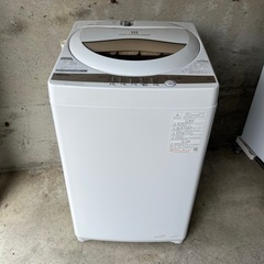 東芝 全自動 洗濯機 5kg 2022年製 AW-5GA1 高年式 TOSHIBA 5.0