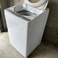 東芝 全自動 洗濯機 5kg 2022年製 AW-5GA1 高年式 TOSHIBA 5.0