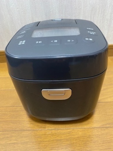 2023年製アイリスオーヤマ 炊飯器 銘柄炊き マイコン炊飯ジャー 3合 ブラック RC-MEA30-B(0710c)