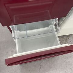 2019年製 2ドア冷蔵庫 184L AQUA AQR-18H ボルドー 100Lクラス 一人暮らし アクア 札幌市手稲区